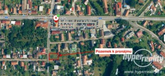Pronájem pozemku pro komerční využití, Pardubice