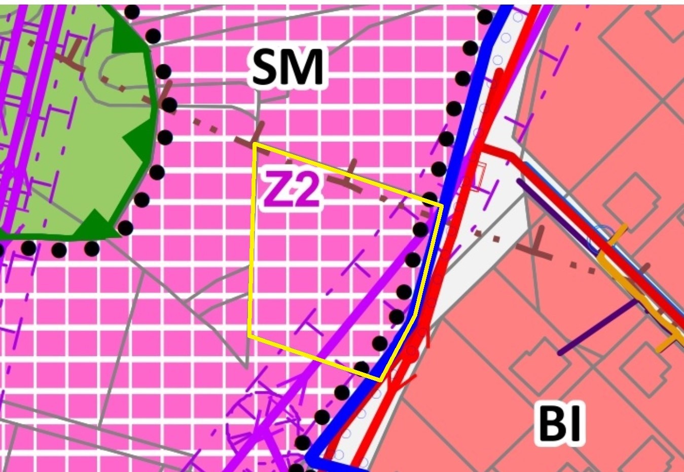 Chvatěruby - parcela 2.471 m2