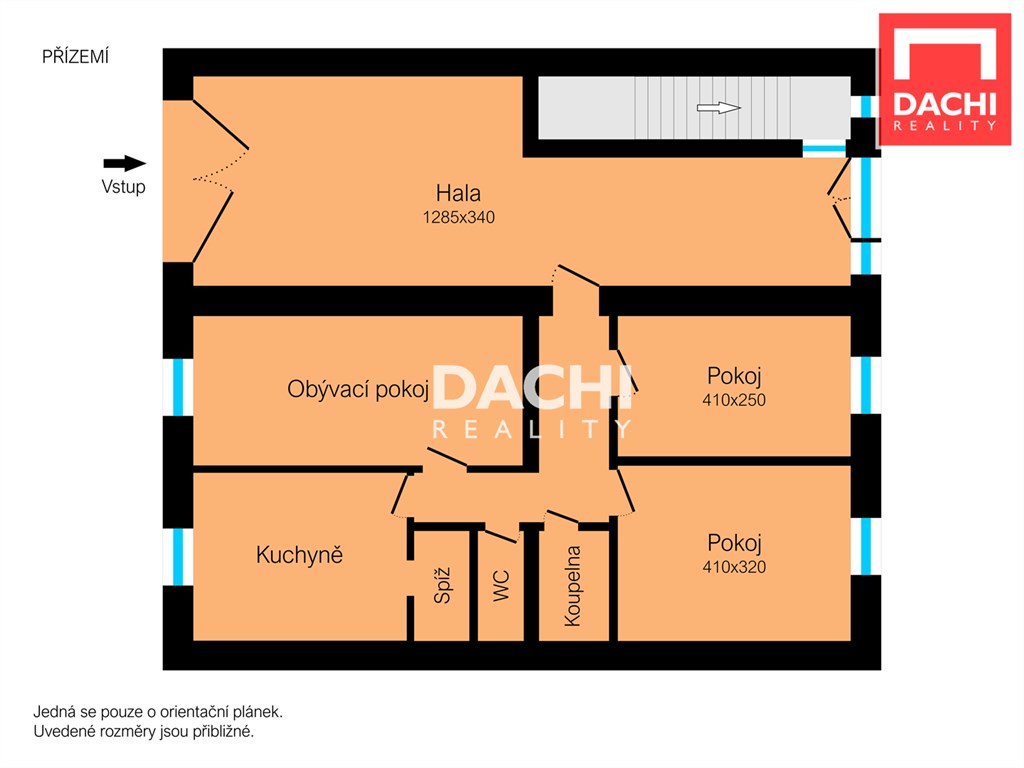 Exkluzivní prodej spoluvlastnického podílu ve výši 1/2 v bytovém domě, ul. 1.máje v centru Olomouce