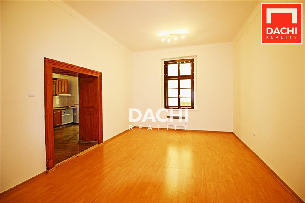 Pronájem cihlového bytu 1+1, 42 m² v Olomouci, ul. Dolní náměstí