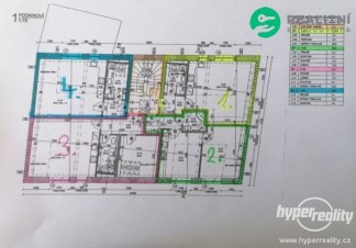 Byt 1 +kk, 38,8m2  podkrovní novostavba  Poříčí nad Sázavou