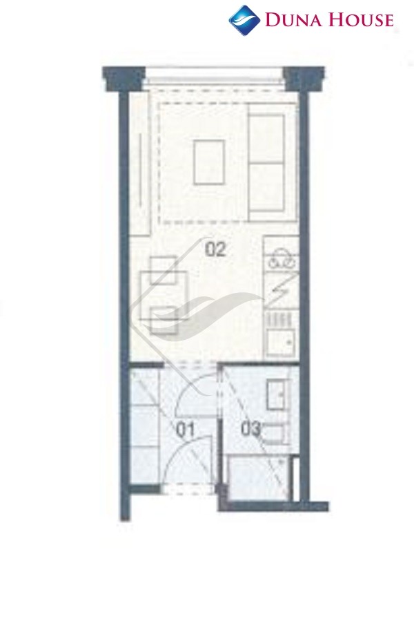 Prodej ubytovací jednotky 1+kk, 19 m2, Poděbradská, Praha 9