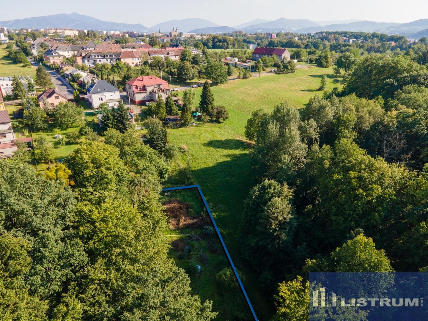 Prodej stavebního pozemku 1410 m2, Frýdek-Místek-Lískovec, okr. Frýdek-Místek