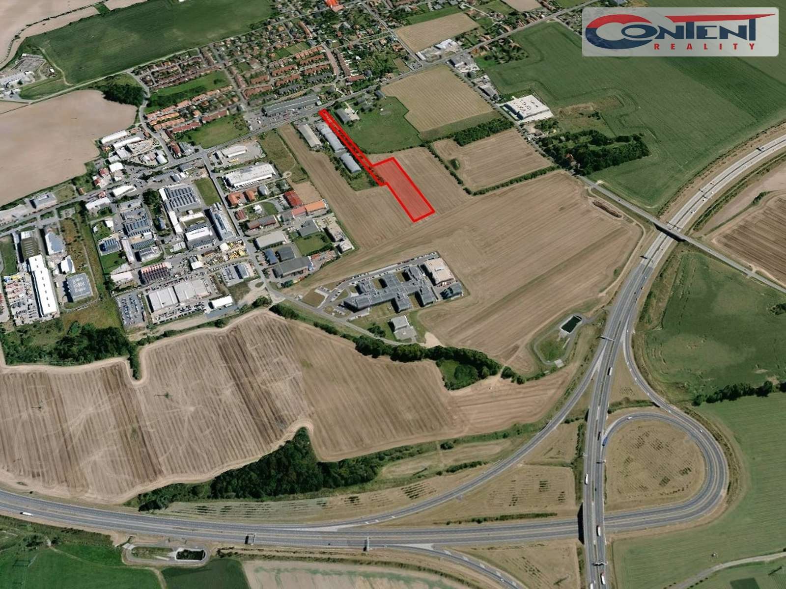 Exkluzivně pronájem venkovní plochy 16.327 m2, Vestec u Prahy