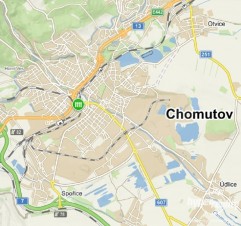 Pozemky 4941 m2, k.ú. Chomutov I