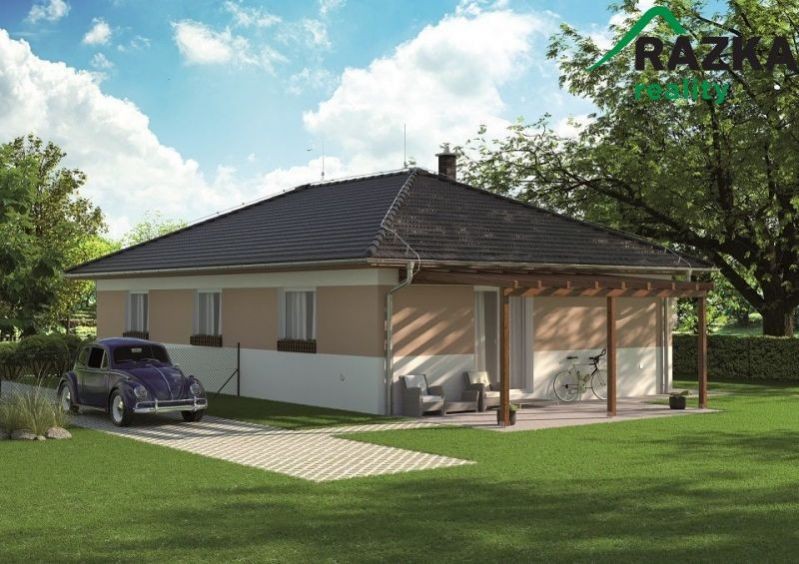 Novostavba bungalovu 4+KK (99 m2) Tachov