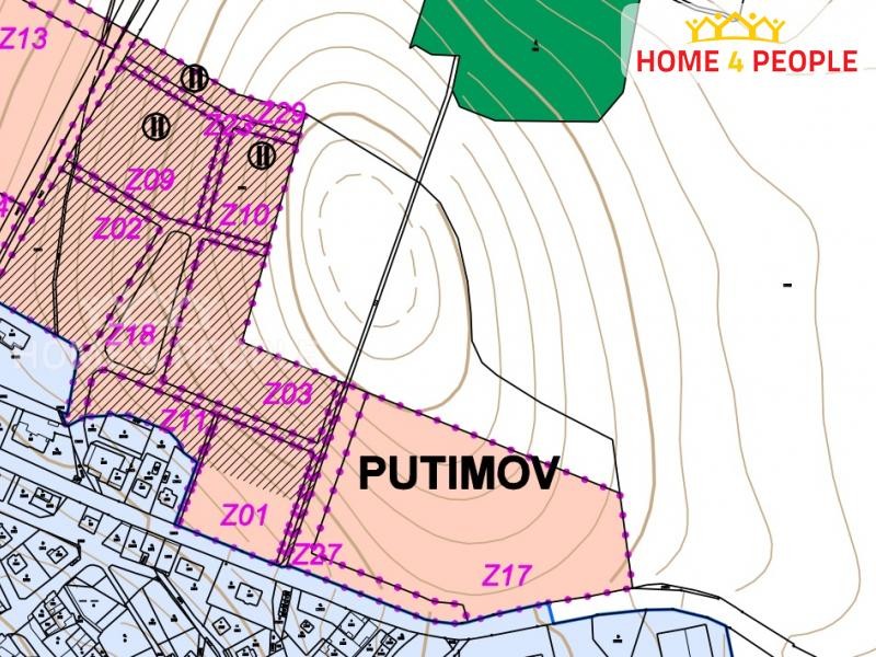 prodej stavebního pozemku, 50.000 m2, Putimov, okr. Pelhřimov