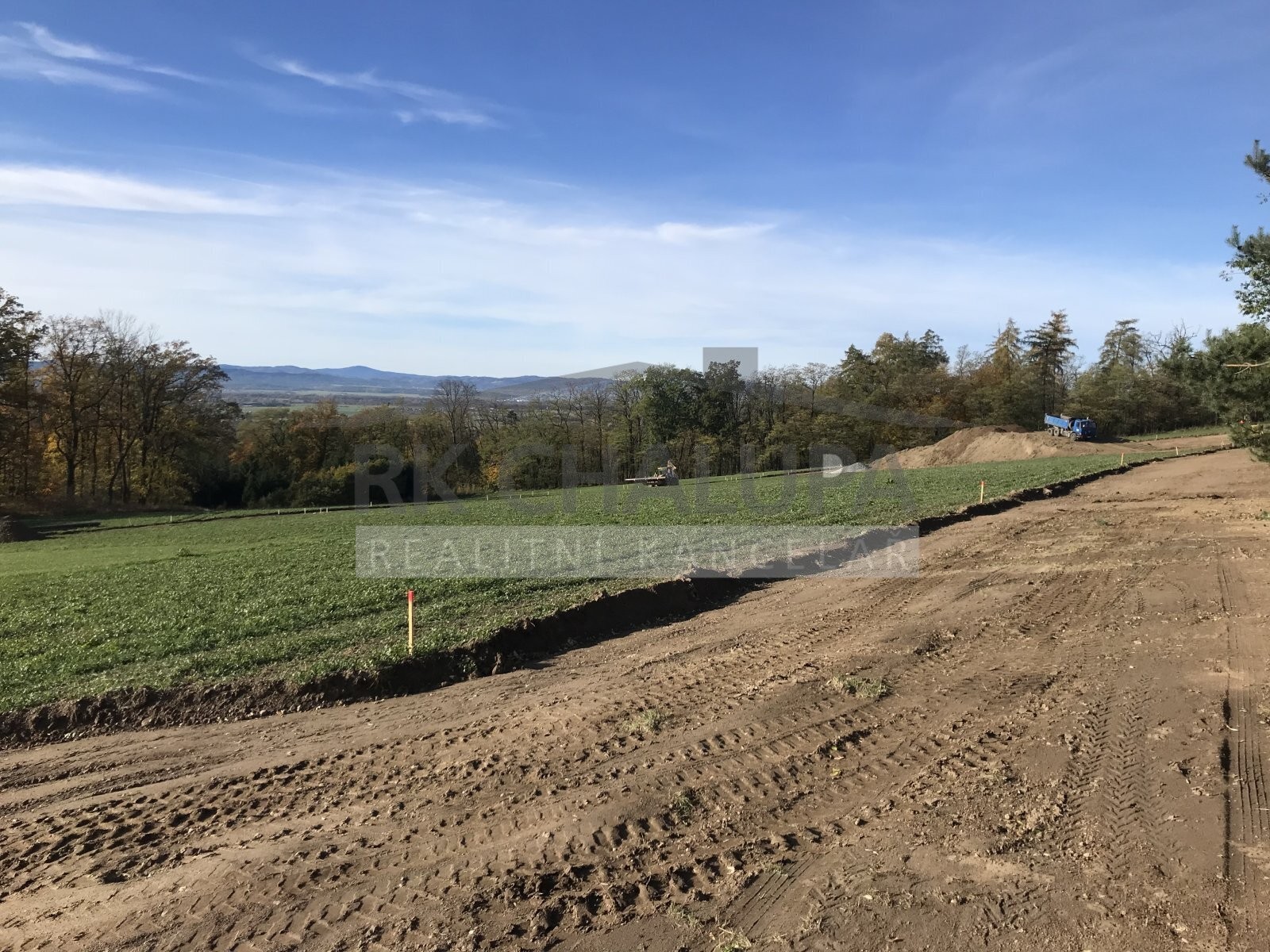 Prodej stavebního pozemku, výměra 1147 m2, Hosín u Českých Budějovic