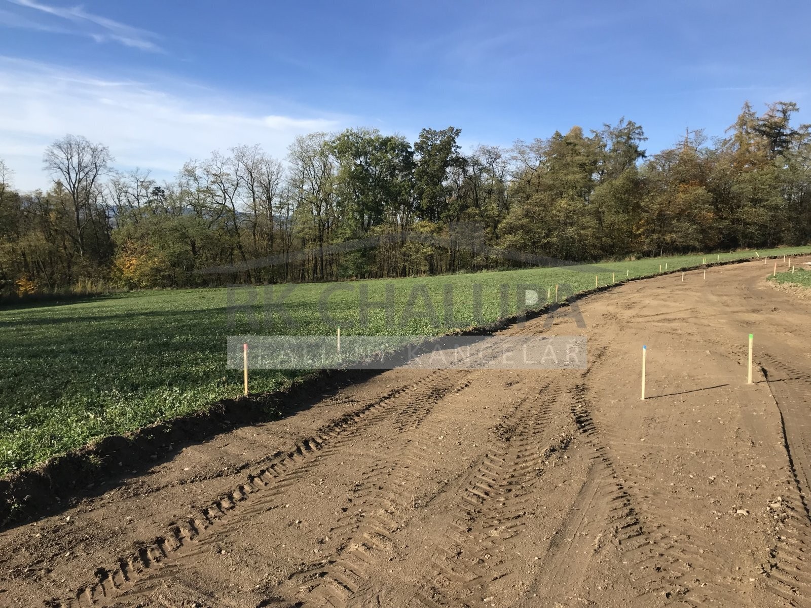 Prodej stavebního pozemku, výměra 1696 m2, Hosín u Českých Budějovic