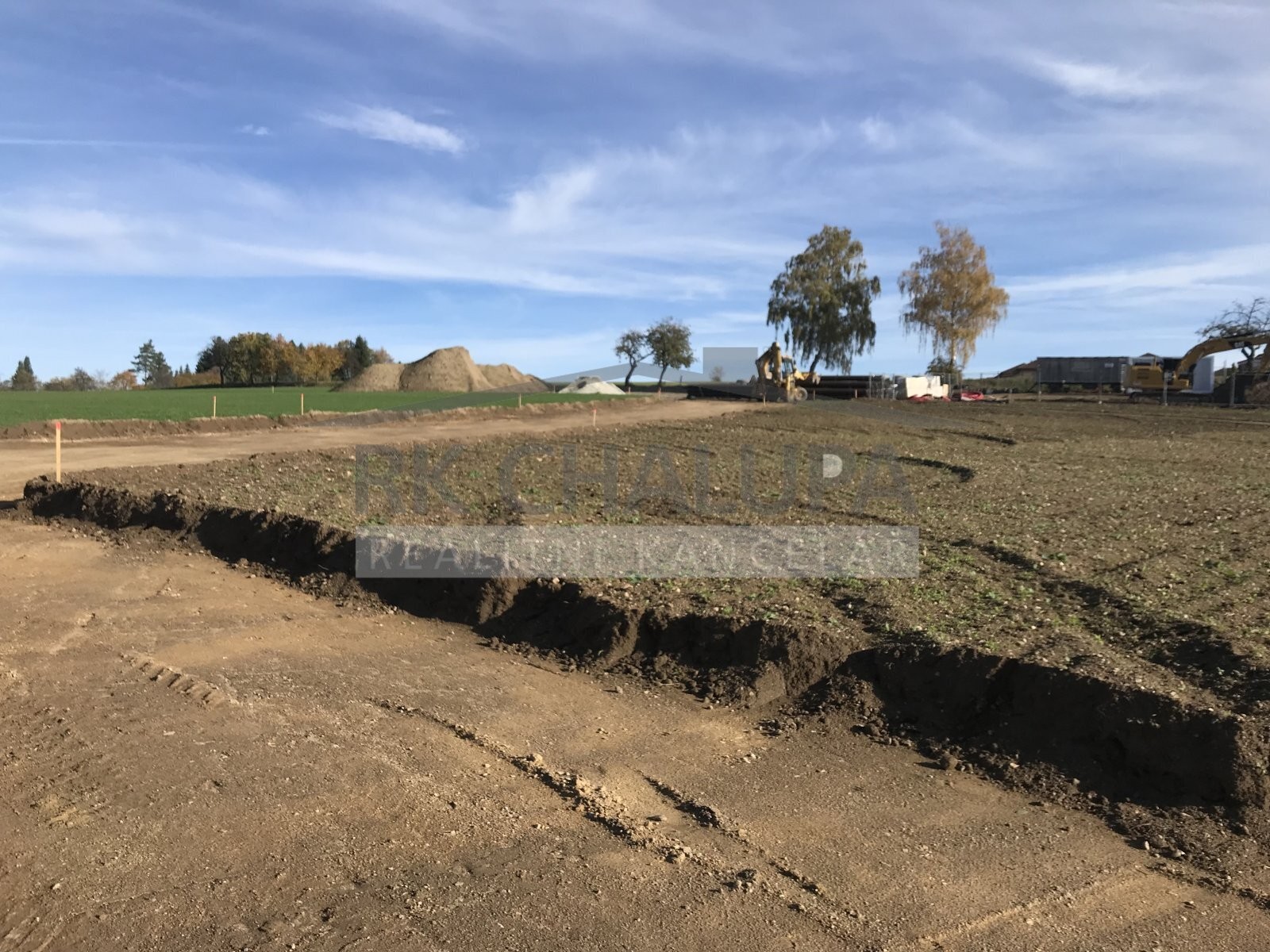 Prodej stavebního pozemku k zadání výstavby, výměra 752 m2, Hosín u Českých Budějovic