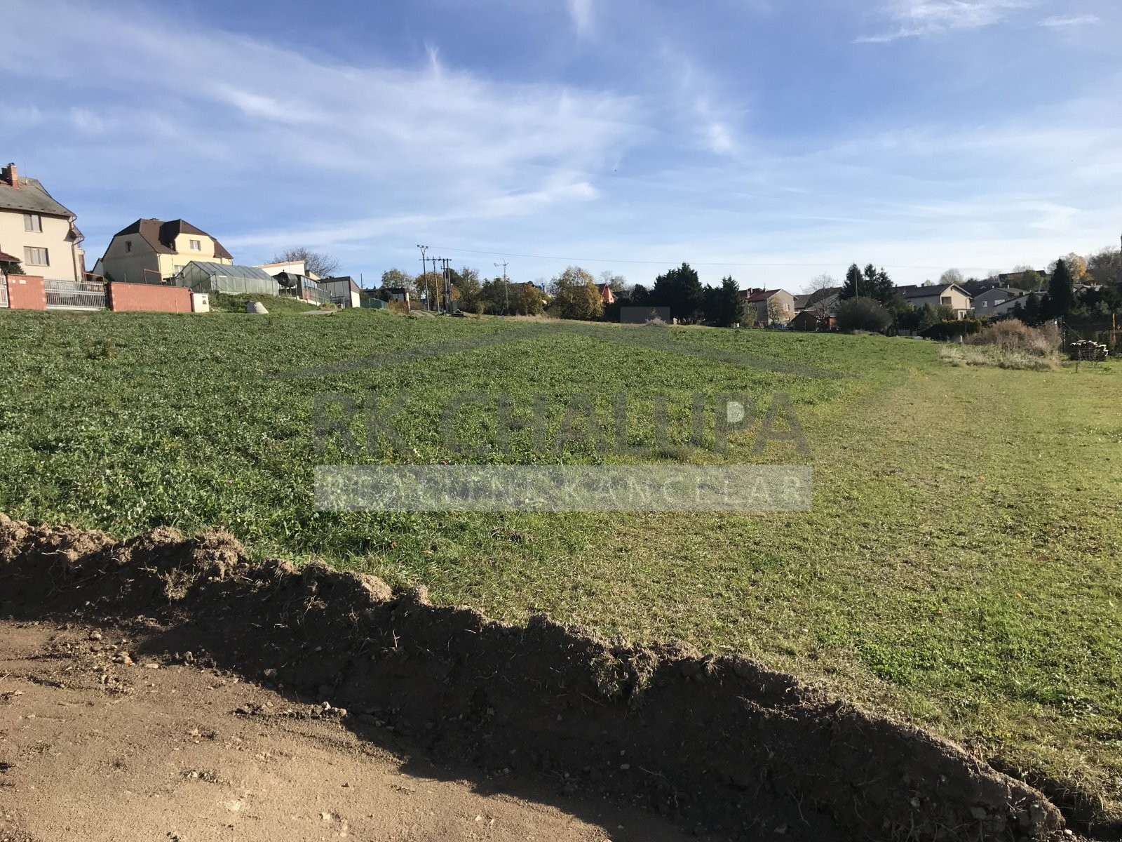 Prodej stavebního pozemku bez podmínky zadání výstavby, výměra 828 m2, Hosín u Českých Budějovic