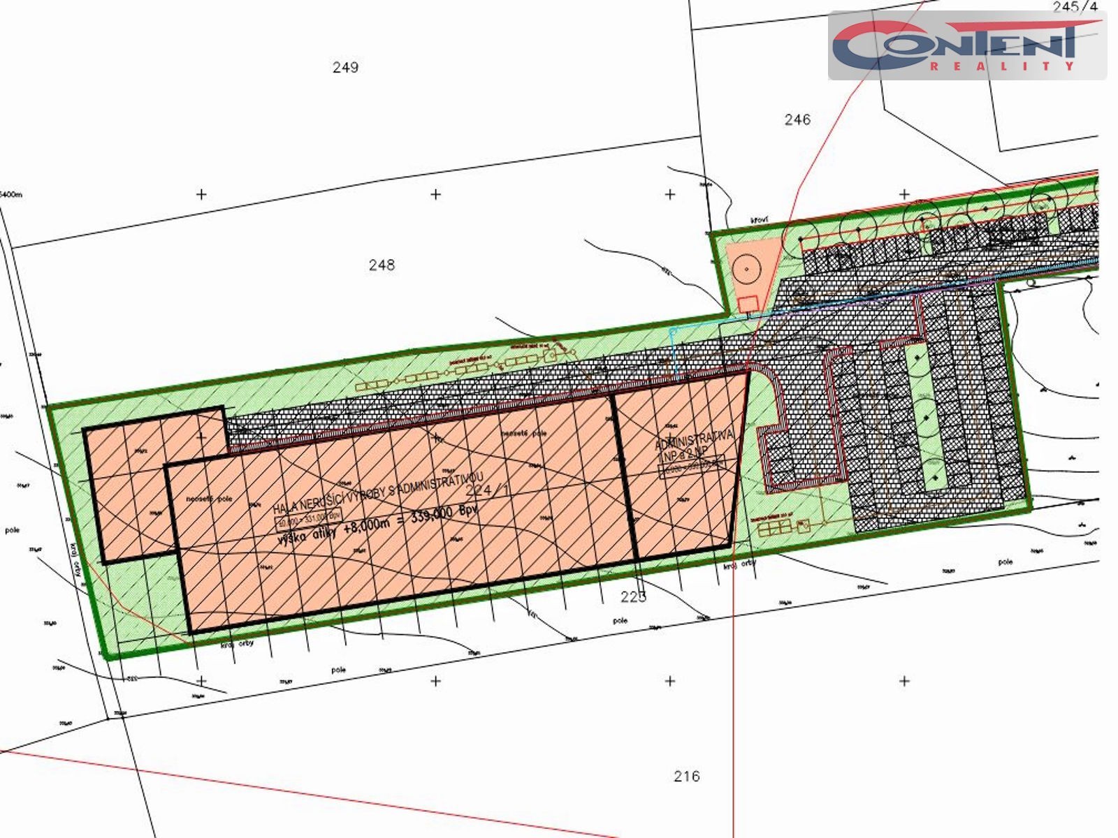 Exkluzivně prodej komerčního pozemku 16.327 m2, Vestec u Prahy