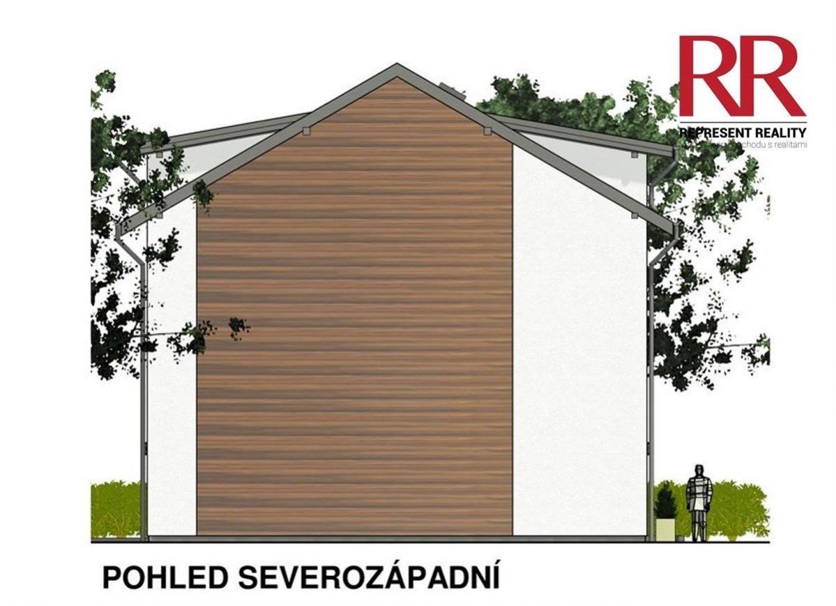 Prodej projektu novostavby bytového domu v Líšťanech včetně pozemku se základovou deskou