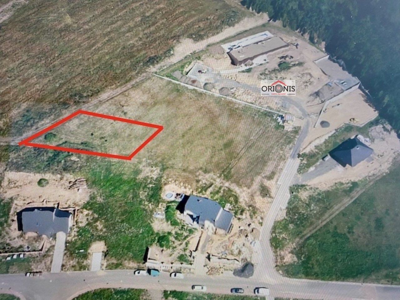Prodej stavební parcely 1024m2 , obec Zelená u Málkova