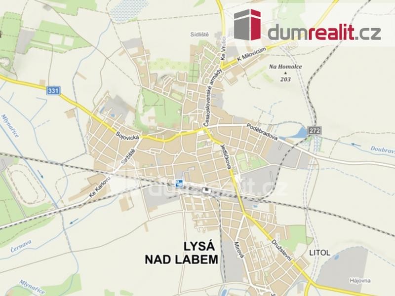 Prodej pozemku pro komerční výstavbu - Lysá nad Labem - 9723 m2