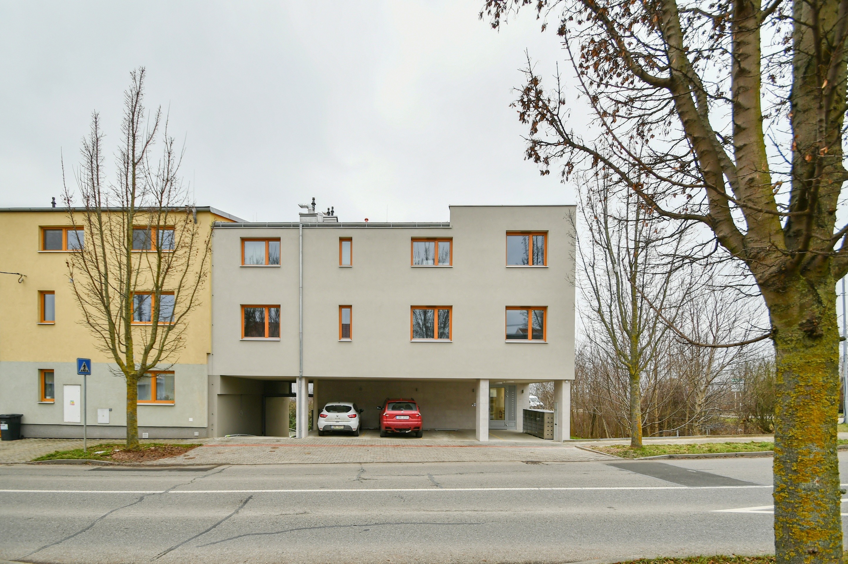 Pronájem vybaveného, nového bytu 1+kk v Brně Líšni, ulice Holzova