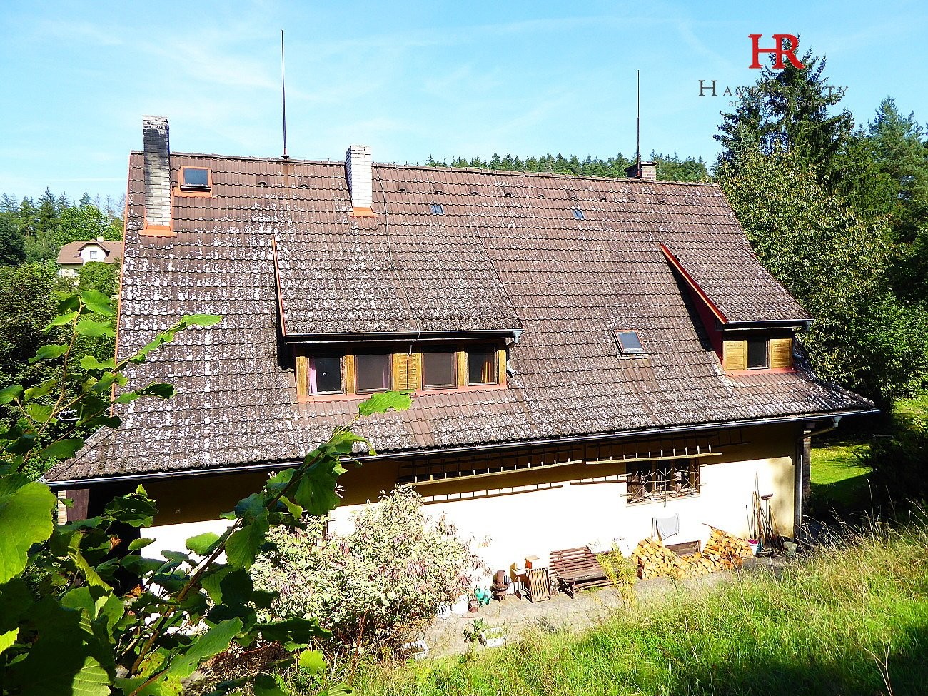 Nabízíme RD 4+1, 180 m2, rozlehlý pozemek 8.064 m2, Vlkovec, Chocerady, okr. Benešov