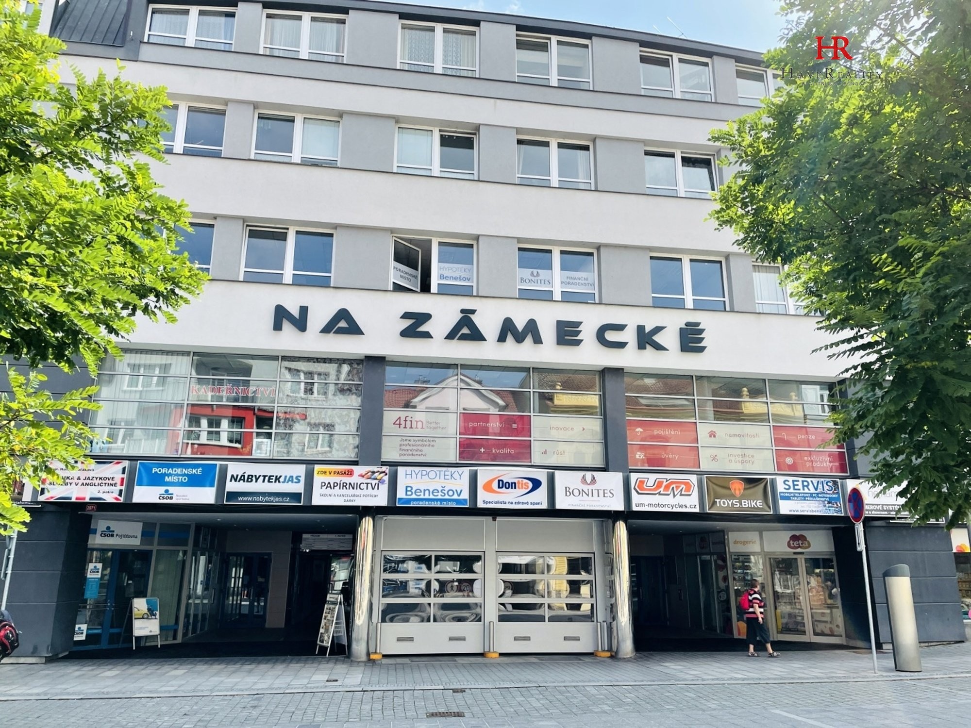 Pronájem komerčních prostor, 17 m2, Tyršova, Benešov.