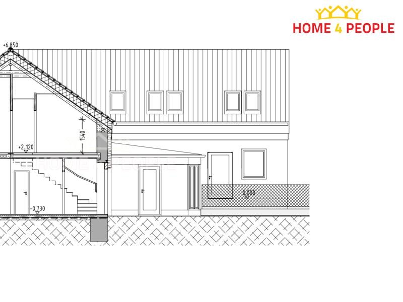 Prodej RD se st.,povolením a projektem, 3 X byt, 3 X apartmány, parkovací stání, Dobřichovice