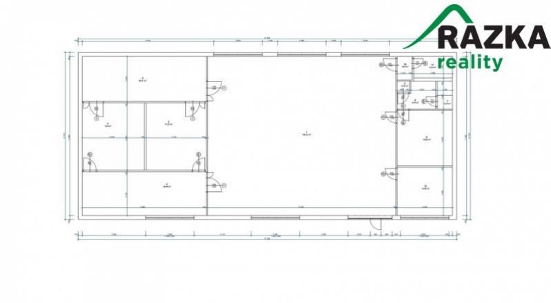 Pronájem haly 330m2 (výroba, sklad)v Tachově, ul. Vilémovská