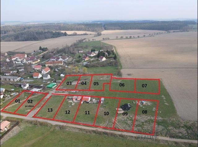 Prodej stavebních pozemků, Újezd nade Mží, od 1001m2