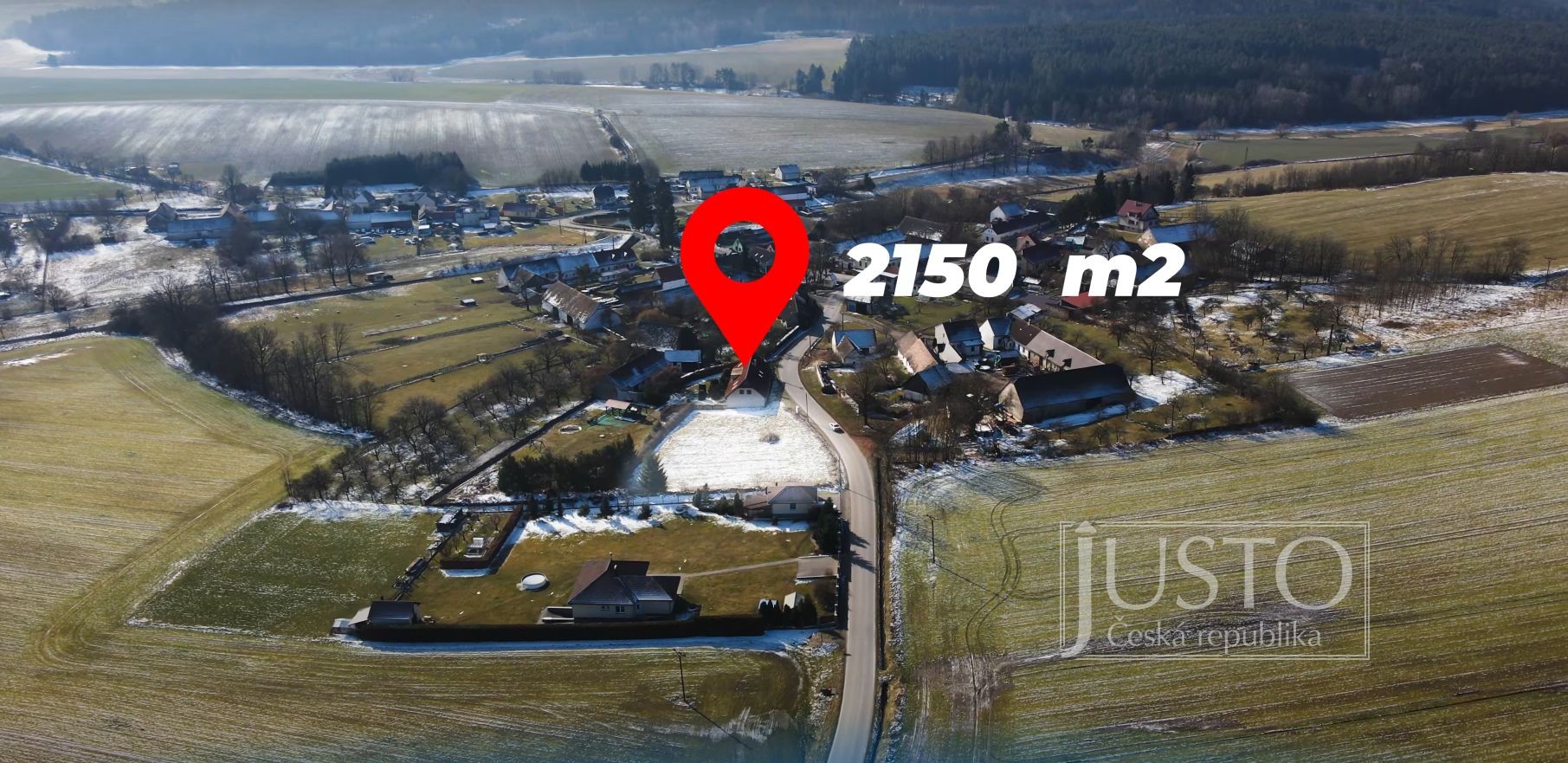 Prodej pozemku, 2150 m², Stehlovice (Písek)