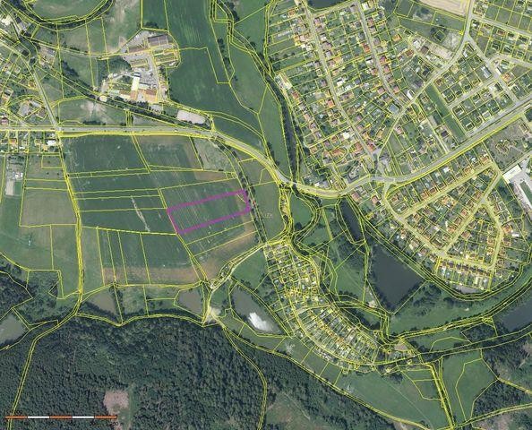 Hamry nad Sázavou, prodej pozemku o výměře 8947 m2