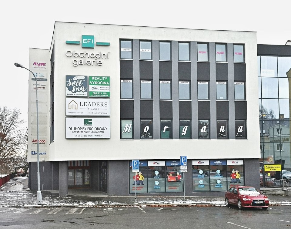 e-Fi galerie Jihlava, pronájem obchodního prostoru