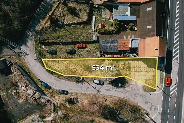 Prodej stavebních pozemků o celkové ploše 534 m2