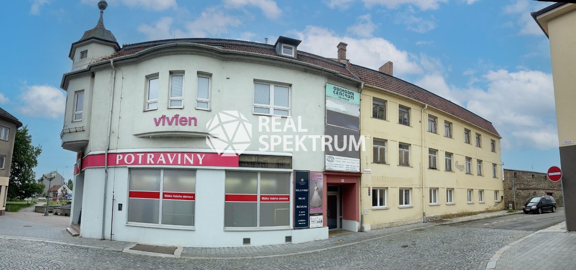 Prodej polyfunkčního domu v centru Vyškova - 1400 m2