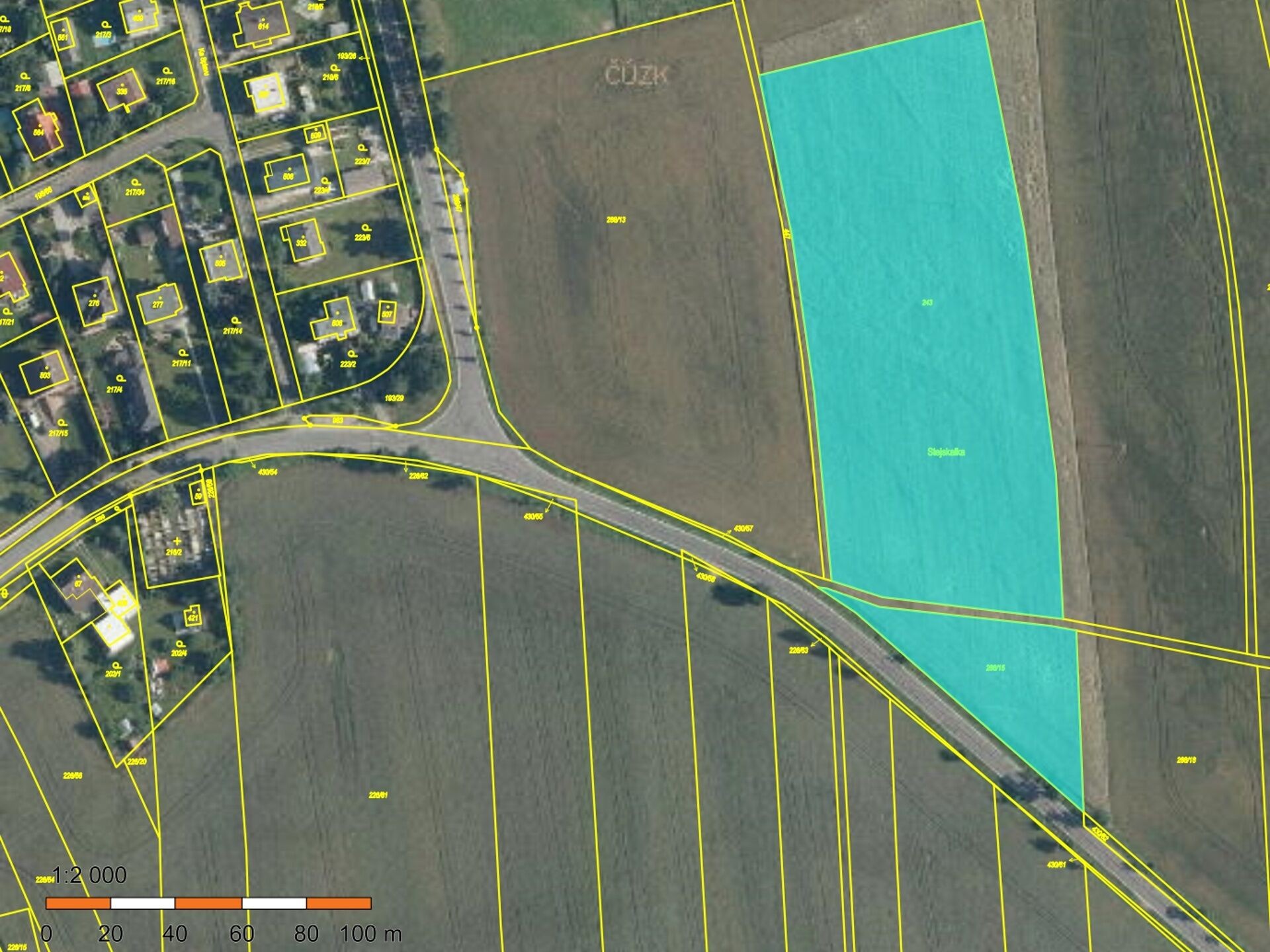 Pozemky o celkové výměře 14.120 m2 v Hradci Králové – Svinarech