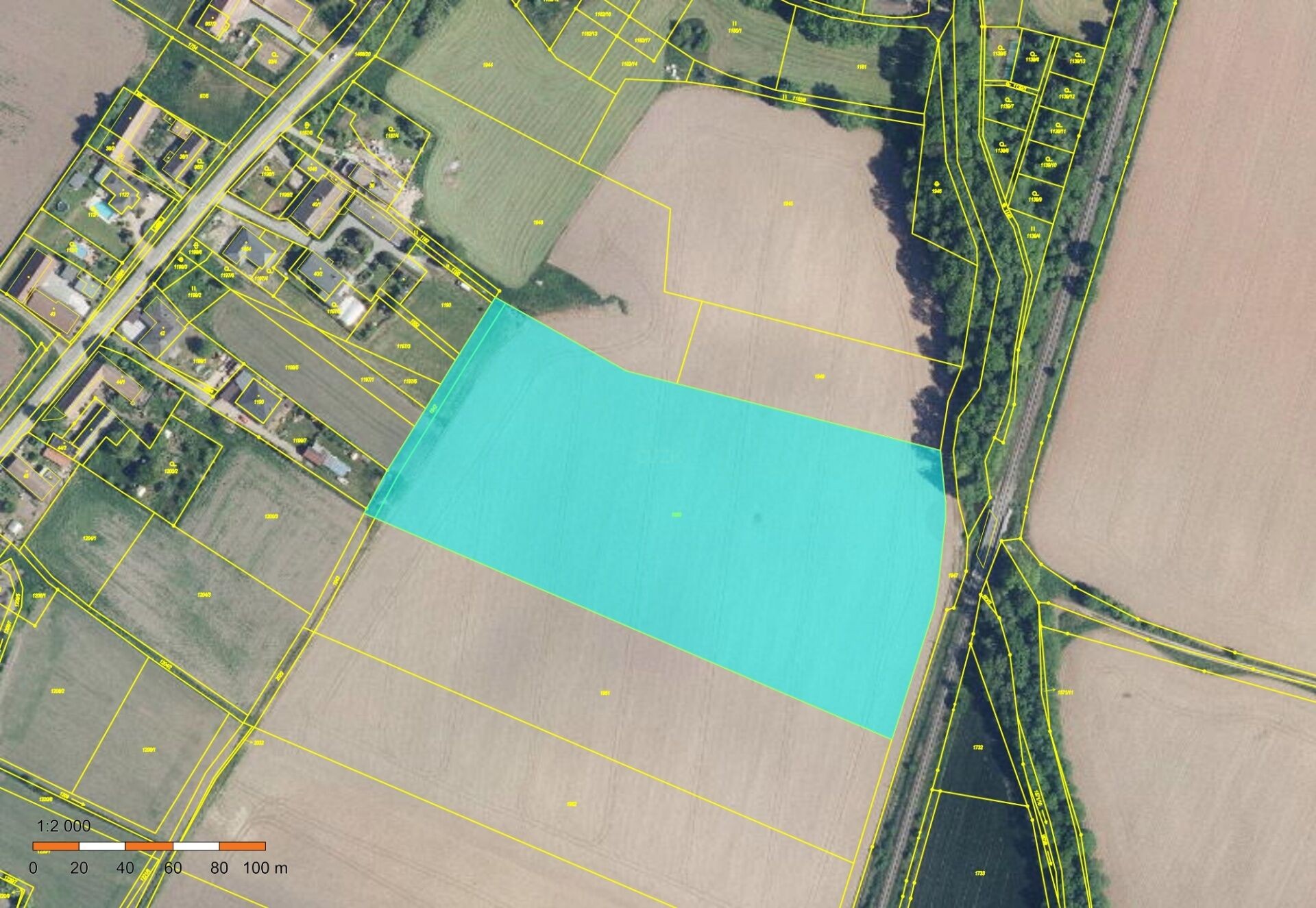 Pozemky o celkové výměře 25.165 m2 v Hradci Králové – Plotištích nad Labem