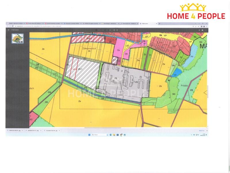 Prodej komerčního pozemku 4140 m2