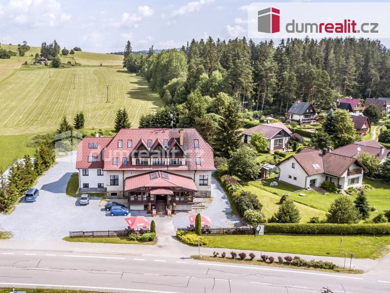 Prodej, Penzion s restaurací, Hůrka č.p. 72, Horní Planá, Vodní nádrž Lipno