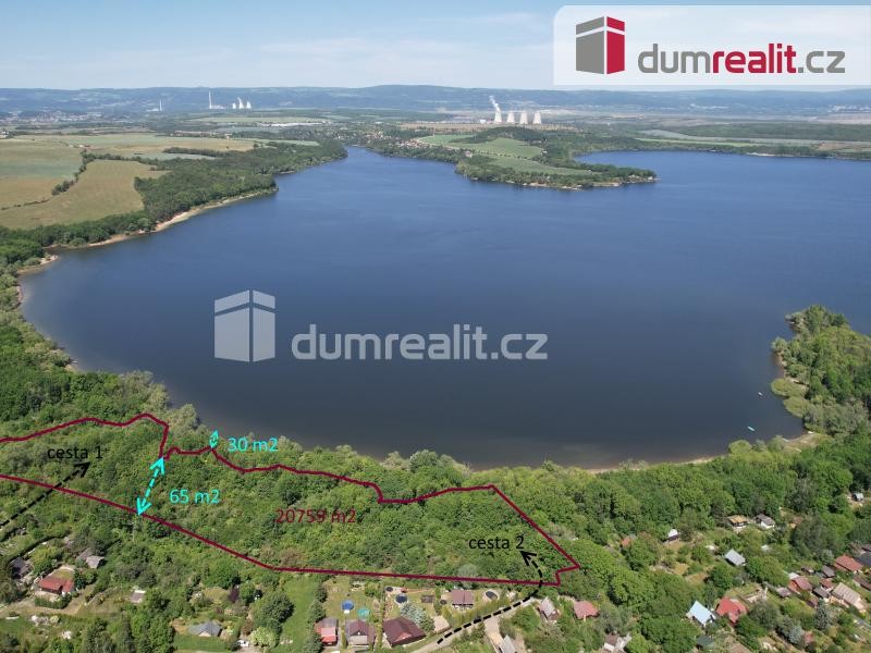Prodej pozemku 20.759 m2 - Poláky u Nechranické Přehrady