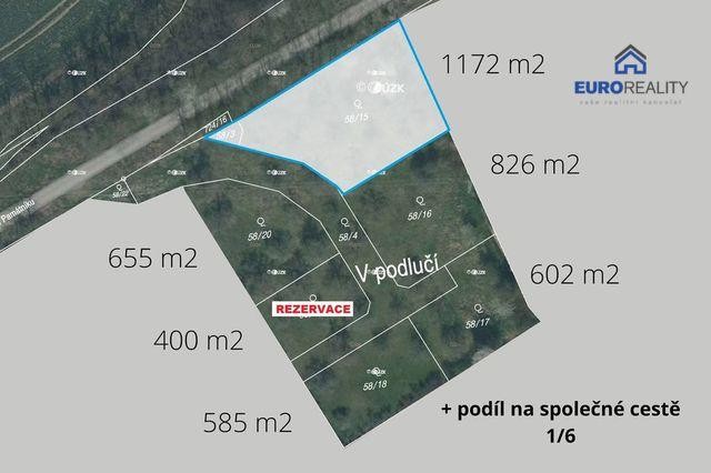 Prodej, stavební pozemek, 1461 m2, Božkov, Plzeň