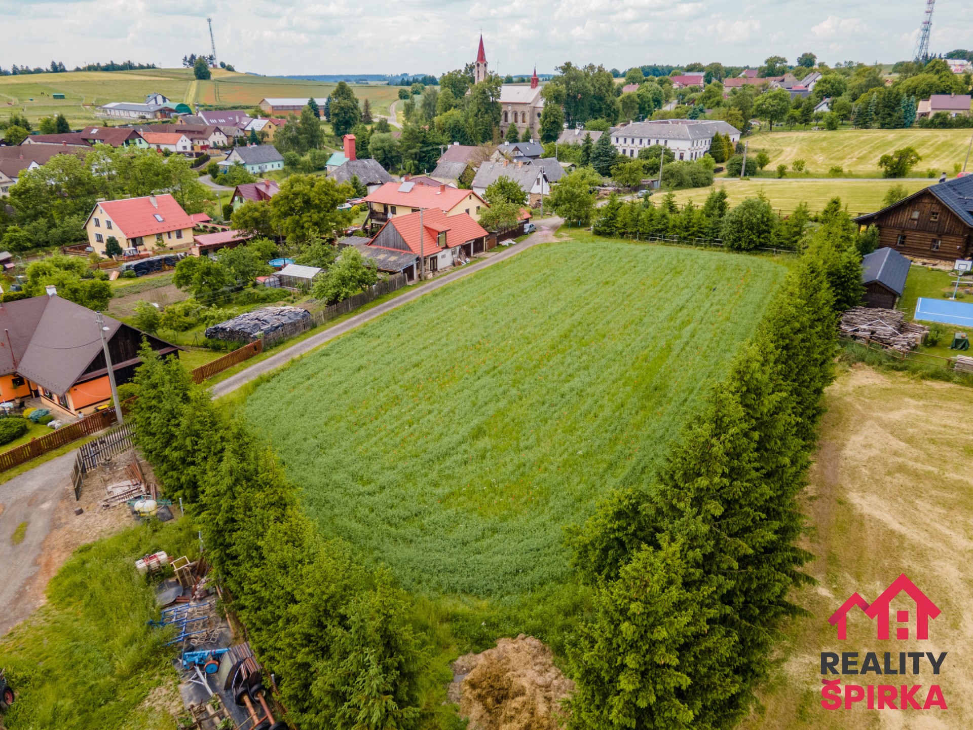 Prodej stavebního pozemku 2914 m2, Mohelnice - Studená Loučka, okres Šumperk 