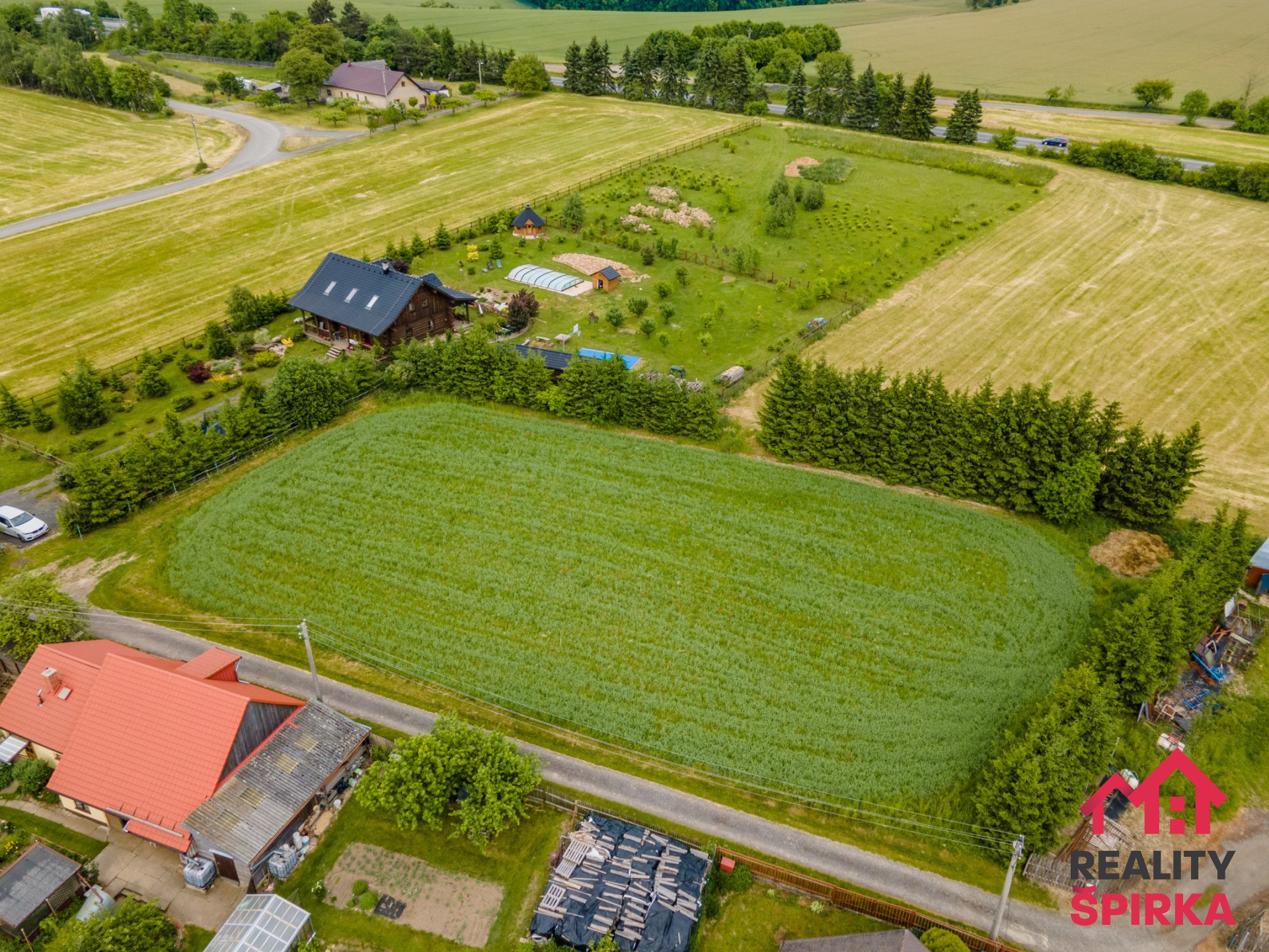 Prodej stavebního pozemku 2914 m2, Mohelnice - Studená Loučka, okres Šumperk 