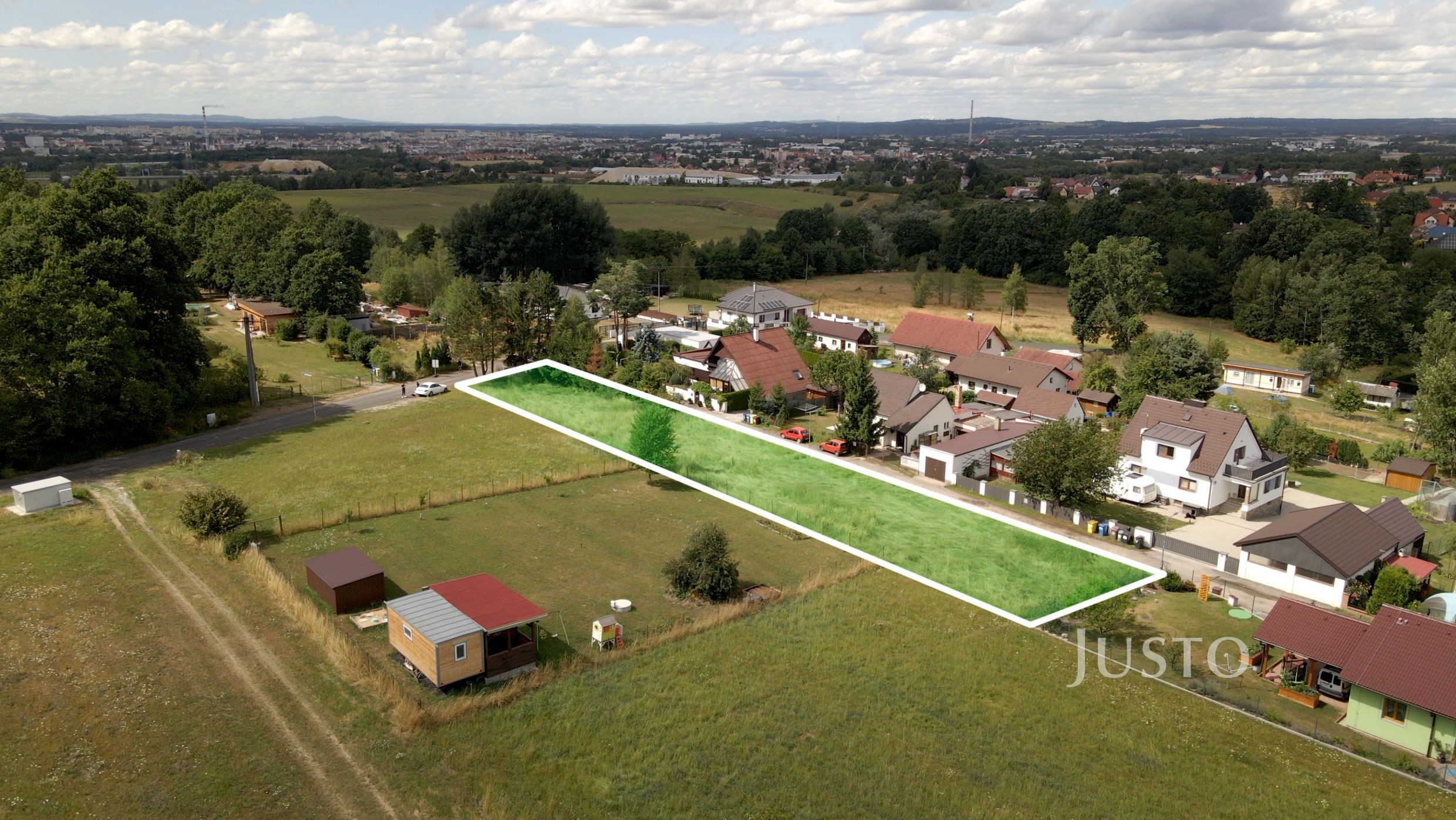 Prodej pozemku, 1 329 m², Staré Hodějovice u Českých Budějovic