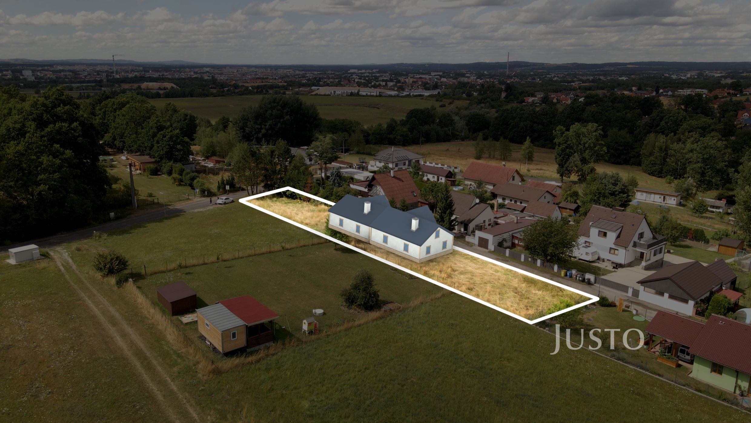Prodej pozemku, 1 329 m², Staré Hodějovice u Českých Budějovic