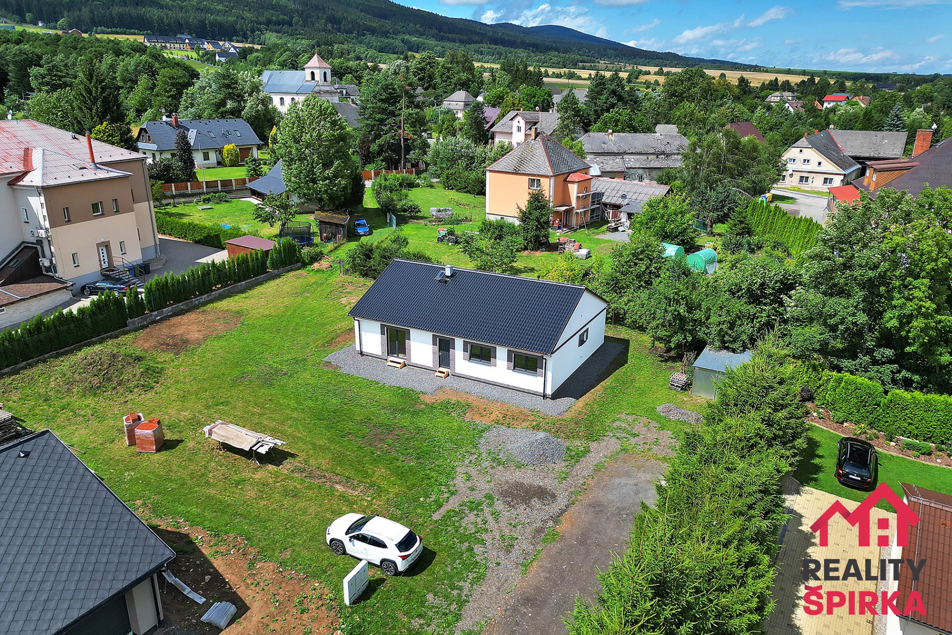 Prodej, rodinný dům 5+kk, zahrada, sjezdovka SKIPARK Červená Voda, Buková hora, Orlické hory