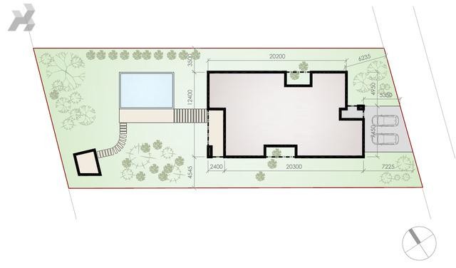 Prodej st. parcely 1.053 m2, obec Slavičky, okr. Třebíč