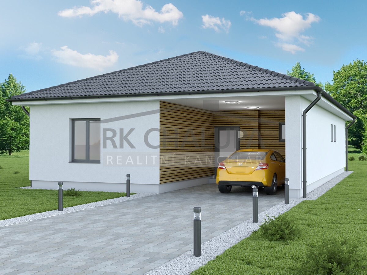 Výstavba RD 4+kk, typ F, nízkoenergetické provedení, 147 m2, pro lokalitu České Budějovice a okolí