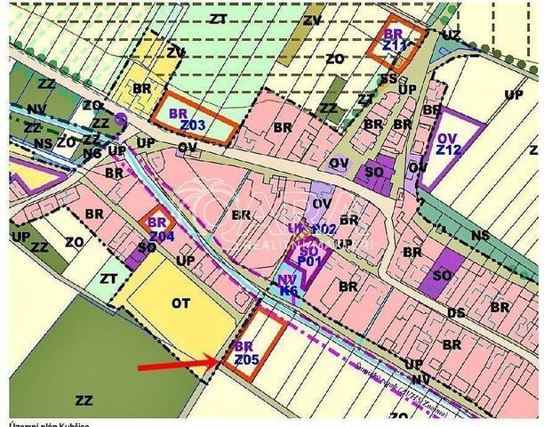Prodej pozemku na stavbu rodinného domu, Kubšice u Pohořelic, 1066 m2