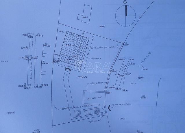 Stavební pozemek 341m2, Praha - Slivenec