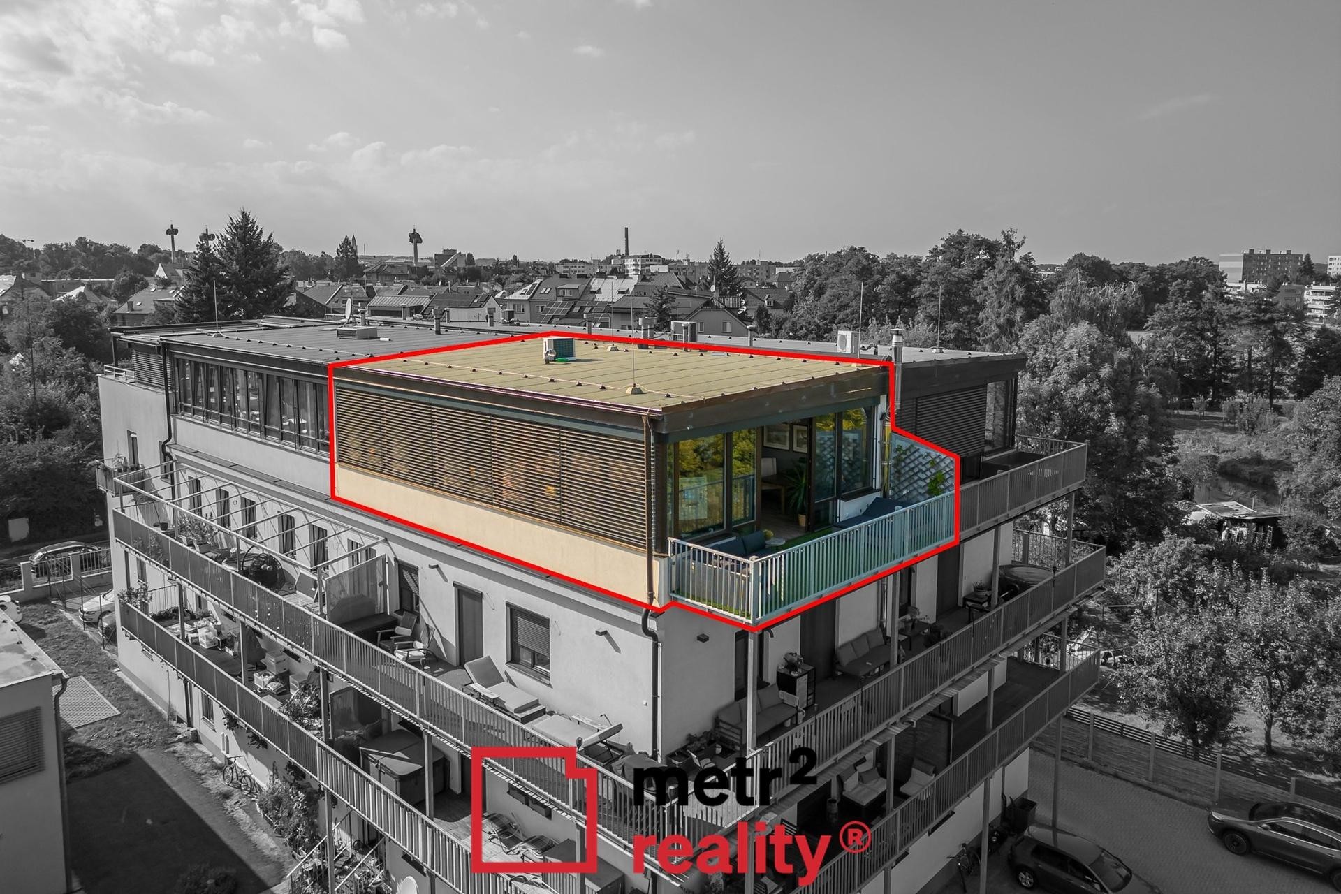 Prodej EXKLUZIVNÍHO apartmánu s úžasným výhledem / Olomouc