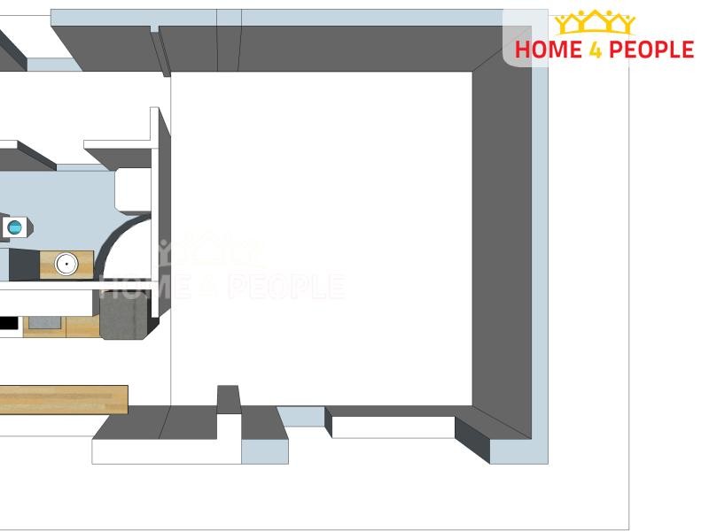 Pronájem, byt, 1+KK, lodžie, 31 m2, Kutná Hora - Hlouška