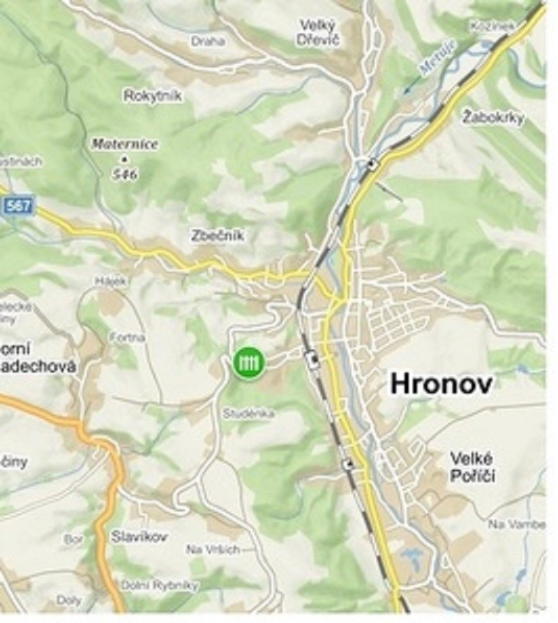 Trvalý travní porost 457m2, Hronov, podíl 1/6