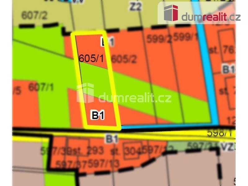 Prodej stavebního pozemku, 1996 m2, Hostouň u Prahy