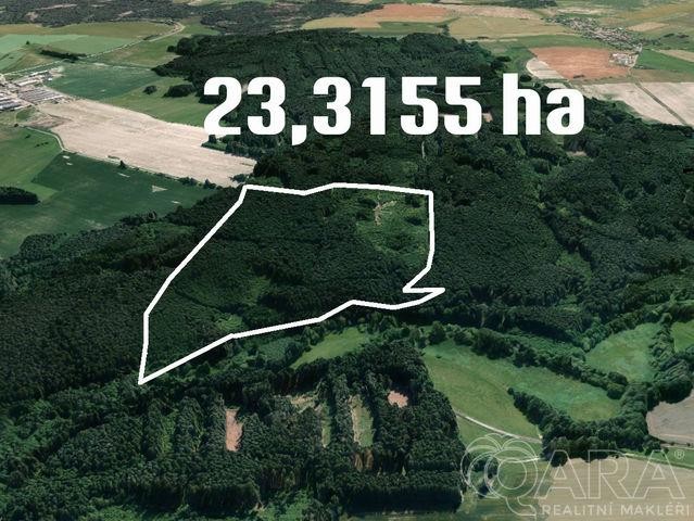 Prodej lesa 233 155 m² Žďár u Nové Včelnice